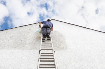 Peinture extérieure à Lanfains — façades et ravalement